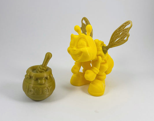 Flexy Articulated Bee with Honey