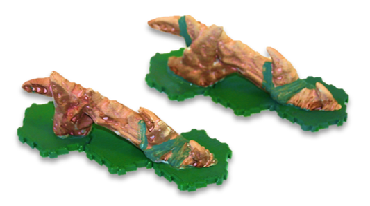 Marro Scenery Terrain Walls 3 Hex (2 Pack)